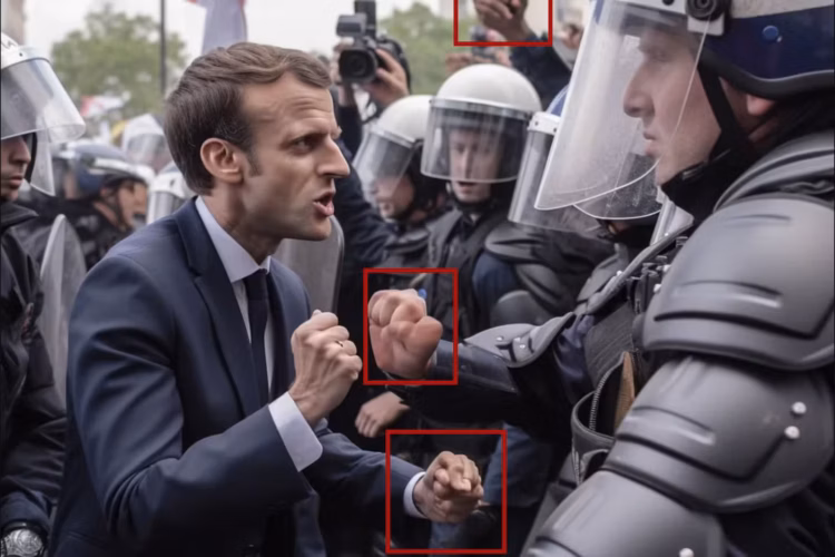 Macron : Un président africain trompé par une vidéo IA d’un faux coup d’État en France